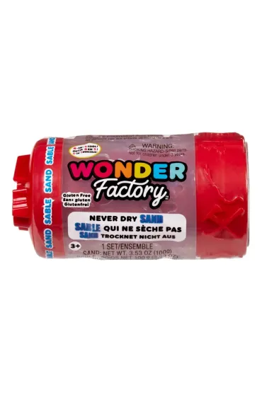 Wonder Factory Never Dry Sand Singles - Red Mga Entertainment