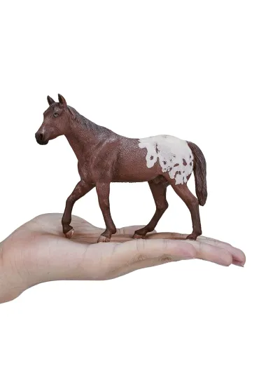 Figurka Ko� Appaloosa ogier Kasztanowaty