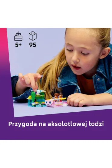 LEGO Friends Przygoda na aksolotlowej �odzi 42681