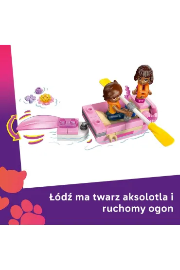 LEGO Friends Przygoda na aksolotlowej �odzi 42681