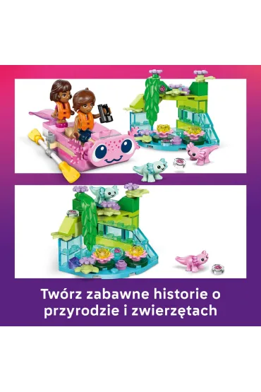 LEGO Friends Przygoda na aksolotlowej �odzi 42681