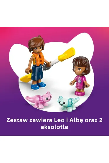 LEGO Friends Przygoda na aksolotlowej �odzi 42681
