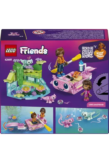 LEGO Friends Przygoda na aksolotlowej �odzi 42681