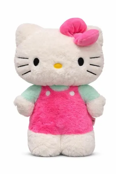 Hello Kitty Fluffy Plusz Jasny R� 40cm Durabo