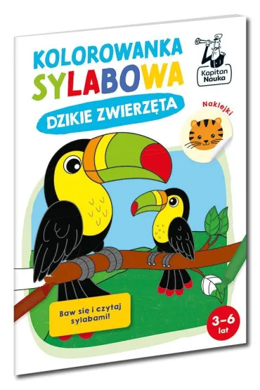 Pakiet dla przedszkolaka. Na wsi. Kolorowanka sylabowa, Dzikie zwierz�ta. Kolorowanka sylabowa, Kredki Bambino - Pakiety na nagrody