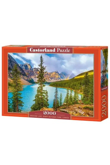 Puzzle 2000 element�w. Jezioro Moraine. Banff Castorland