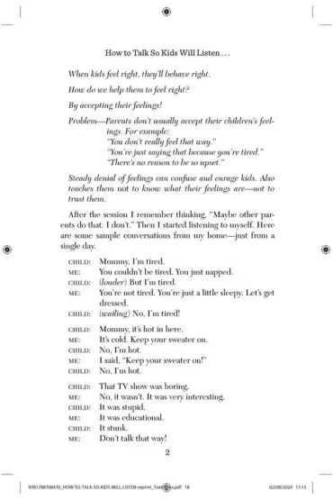 How to Talk so Kids Will Listen and Listen so Kids Will Talk - Adele Faber, Elaine Mazlish