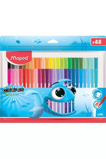Maped Flamastry Color Peps Ocean 48 szt.