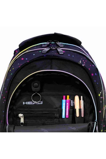 Astra Plecak Head Golden Effect Rainbow Kitty AB330