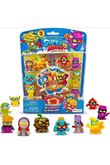 Super Zings. Zestaw 10 figurek