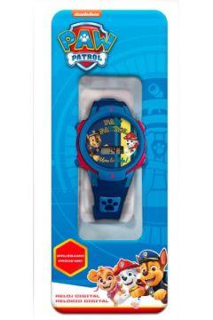 Zegarek cyfrowy ze wiatekami LED Psi Patrol PW16680 Kids Euroswan