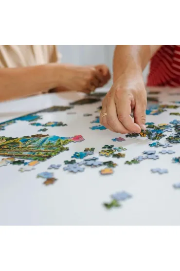Puzzle panoramiczne 1000 el. Nad jeziorem Schliersee Trefl