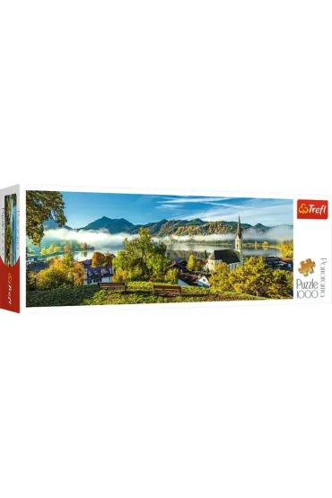Puzzle panoramiczne 1000 el. Nad jeziorem Schliersee Trefl