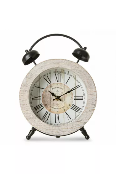 Zegar stoj�cy 20 cm forma retro budzika