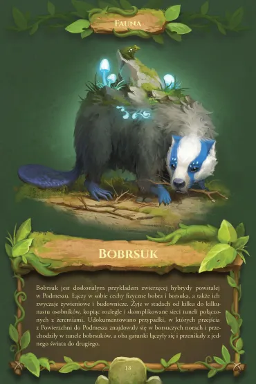 Podmesze: Ilustrowany bestiariusz fantastycznych stworze� - Piotr  Orlea�ski