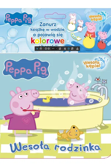 Peppa Pig Weso�a k�piel Weso�a rodzinka