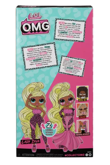 LOL Surprise OMG HoS Doll - Lady Diva Mga Entertainment