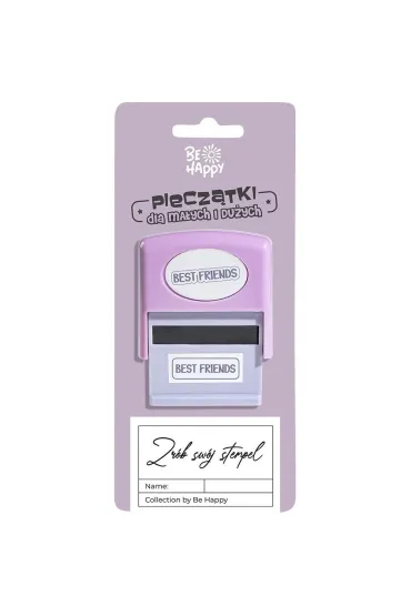 Be-Happy Gifts Piecz�tka dla dzieci z napisem best friends