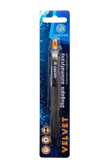Astra D�ugopis automatyczny Velvet z ergonomicznym uchwytem 0.7mm