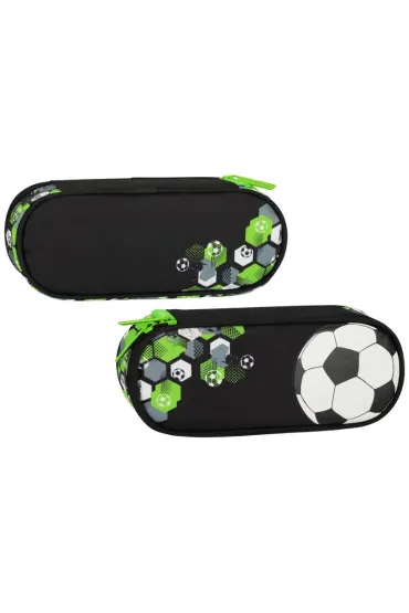Pi�rnik saszetka 1zamek Football Green STARPAK 550910