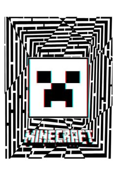 Maze Gaze Minecraft - plakat 3D 70x100 cm