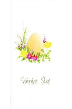 Mak Karnet Wielkanoc Jajko DL W17