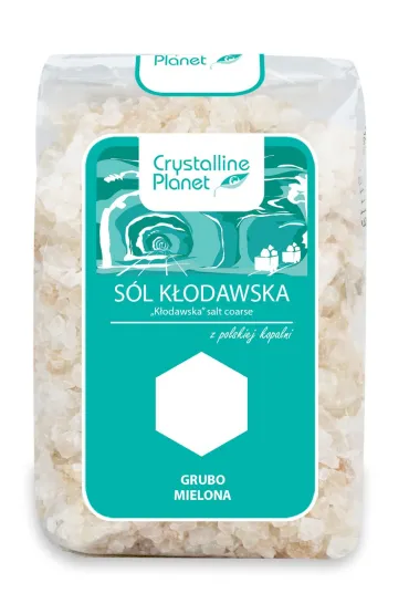 Crystalline Planet S�l k�odawska grubo mielona 600 g