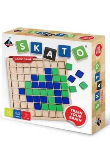 Drewniana gra Skato Askato