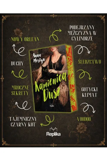 Kamienica dusz (barwione brzegi) - Anna  Mostyn