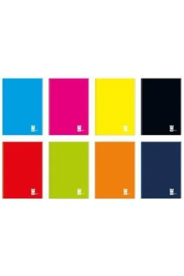 Interdruk Zeszyty A5 One Color kratka 96 kartek 10 szt.