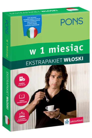 JEZYK W 1 MIESIAC WLO PAK CZASY BLYSK-PONS