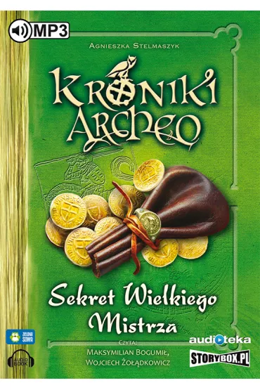 Audiobook Sekret Wielkiego Mistrza. Kroniki Archeo. Tom 3 CD - Agnieszka Stelmaszyk