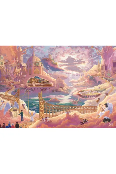 Puzzle PQ 1000 el. Kr�lestwo niebieskie Schmidt - Zac  Kinkade