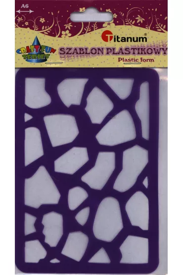 Titanum Szablon A6 plastikowy Figury