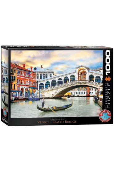 Puzzle 1000 el. Most Rialto w Wenecji Eurographics