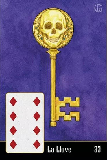 La Santa Muerte Lenormand, karty - Dan M Pelletier