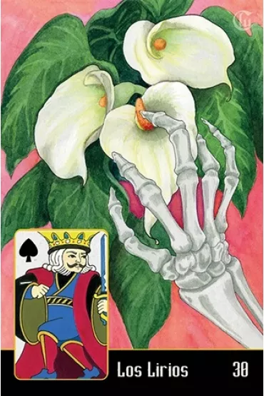 La Santa Muerte Lenormand, karty - Dan M Pelletier