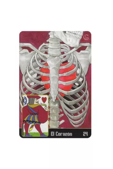 La Santa Muerte Lenormand, karty - Dan M Pelletier