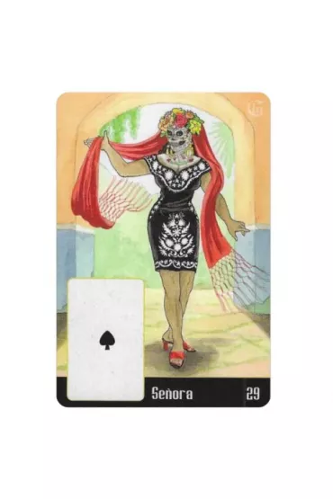 La Santa Muerte Lenormand, karty - Dan M Pelletier