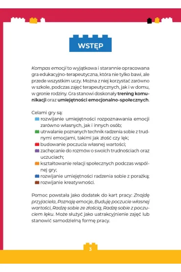 Kompas emocji Gra terapeutyczna rozwijaj�ca kompetencje emocjonalno-spo�eczne - Agnieszka  Kolanko