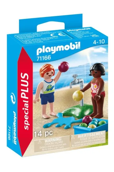 Playmobil Special Plus Dzieci z bombami wodnymi 71166