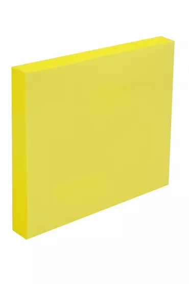 MemoBe Bloczek samoprzylepny neon 75x75mm 100 kartek 100 szt.