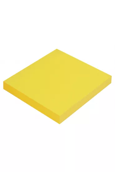 MemoBe Bloczek samoprzylepny neon 75x75mm 100 kartek 100 szt.