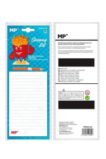 Mp Main Paper Notes magnetyczny na lod�wk� z o��wkiem