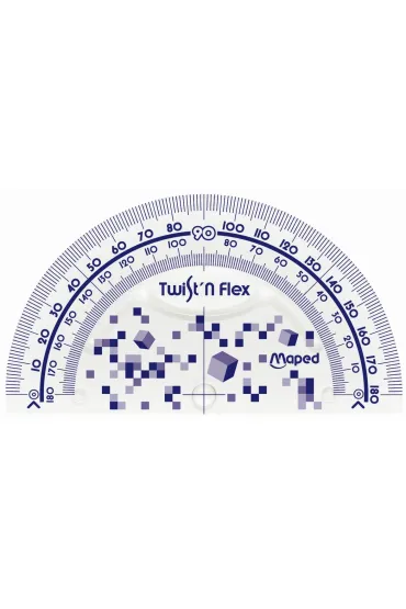 Maped Zestaw geometryczny Pixel Twist`n Flex nie�amliwy 3 elementy