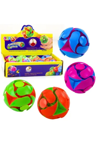 Pi�ka zmieniaj�ca kolor 6cm MIX LeanToys