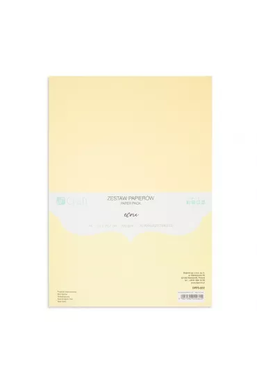 Dalprint Zestaw papier�w A4 Ecru 220g 20 szt.