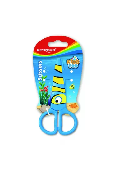 Keyroad No�yczki szkolne ryba blister 5cm