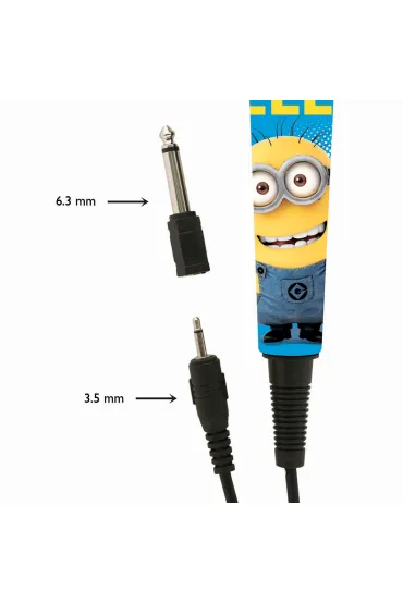 Mikrofon z projektorem Minionki MIC100DES