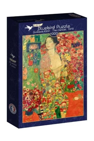 Puzzle 1000 el. Tancerka, Gustave Klimt Bluebird Puzzle